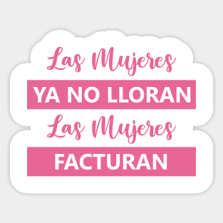 Las mujeres no Lloran shakira Sticker